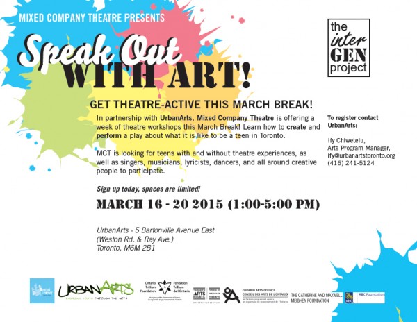 Calling all Teens: Speak Out with Art!