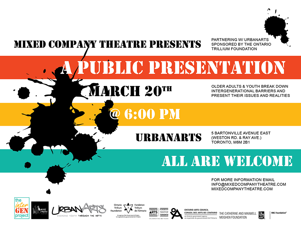 Speak Out With Art! Presentation March 20th