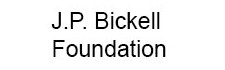 Text that says "J.P. Bickell Foundation".