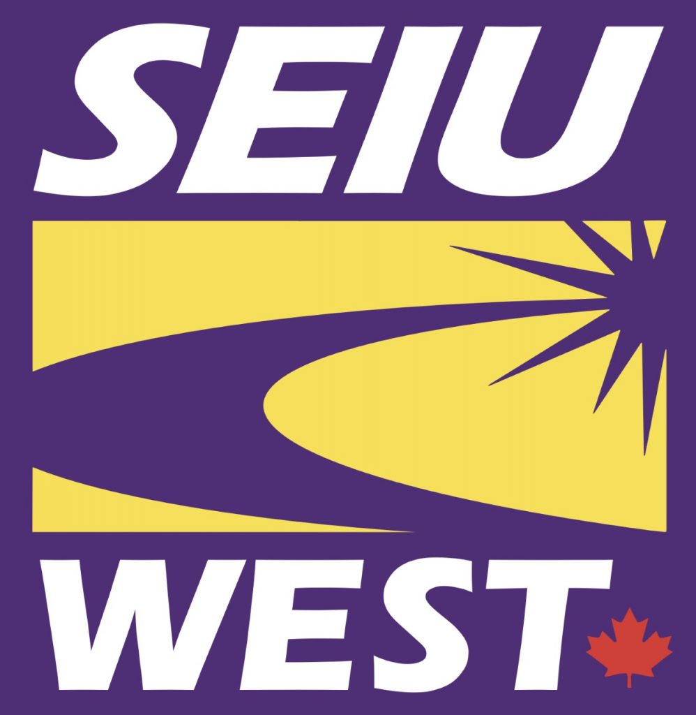 The logo for SEIU West.