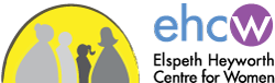 The logo for the Elspeth Heyworth Centre for Women.